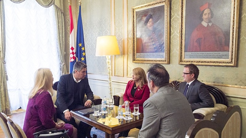 Predsjednik Vlade Milanović s gospodarstvenicima i poduzetnicima druge generacije hrvatskih iseljenika